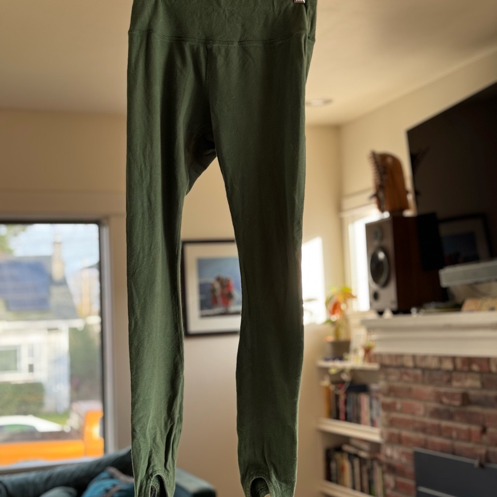Forest Green Women's Leggings w/stirrup